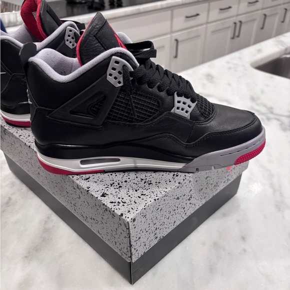 Black and Red Sneakers - Picture 2 of 9